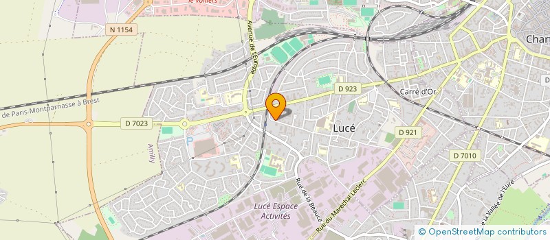 localisation de l'entreprise MONSIEUR CHRISTIAN MORENO à LUCE