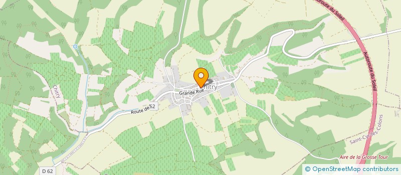 localisation de l'entreprise MONSIEUR CHRISTIAN MORIN  CHITRY