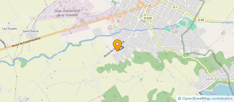 localisation de l'entreprise MONSIEUR CHRISTIAN MORTIER  REVEL