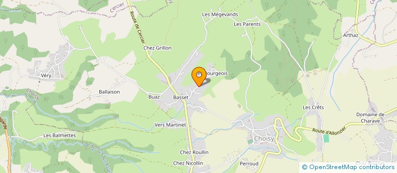 localisation de l'entreprise MONSIEUR CHRISTIAN MOSSIERE  CHOISY