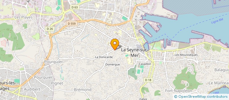 localisation de l'entreprise MONSIEUR CHRISTIAN MOUGEOT à LA SEYNE SUR MER