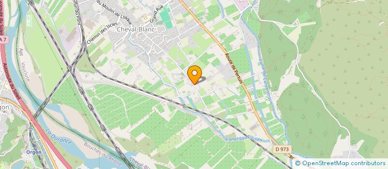 localisation de l'entreprise MONSIEUR CHRISTIAN MOUNIER  CHEVAL-BLANC