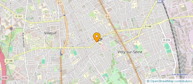 localisation de l'entreprise MONSIEUR CHRISTIAN MOUYEME  VITRY-SUR-SEINE