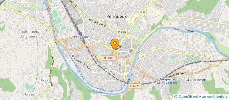 localisation de l'entreprise MONSIEUR CHRISTIAN MOUYEN  PERIGUEUX