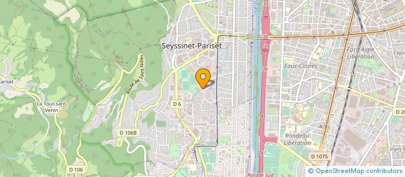 localisation de l'entreprise MONSIEUR CHRISTIAN MUNOZ  SEYSSINET-PARISET