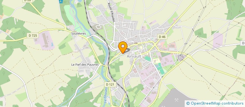 localisation de l'entreprise MONSIEUR CHRISTIAN MUTOMBO-CARTIER  AIRVAULT