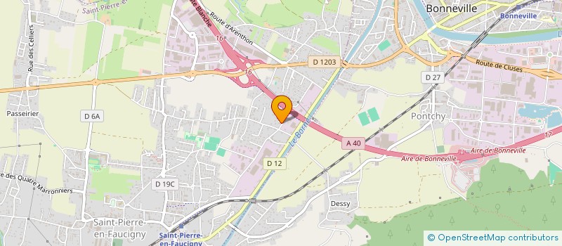 localisation de l'entreprise MONSIEUR CHRISTIAN MUTTONI  SAINT-PIERRE-EN-FAUCIGNY