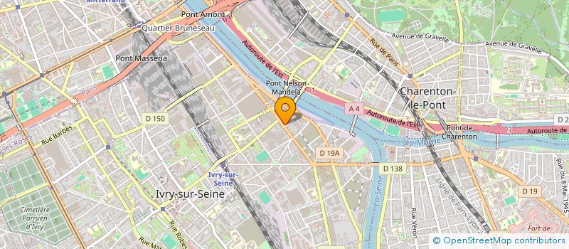 localisation de l'entreprise MONSIEUR CHRISTIAN N'DALA  IVRY-SUR-SEINE