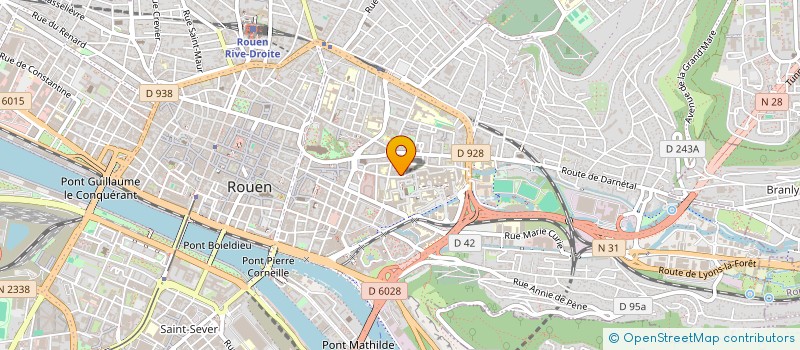 localisation de l'entreprise MONSIEUR CHRISTIAN-NELU FERARU  ROUEN