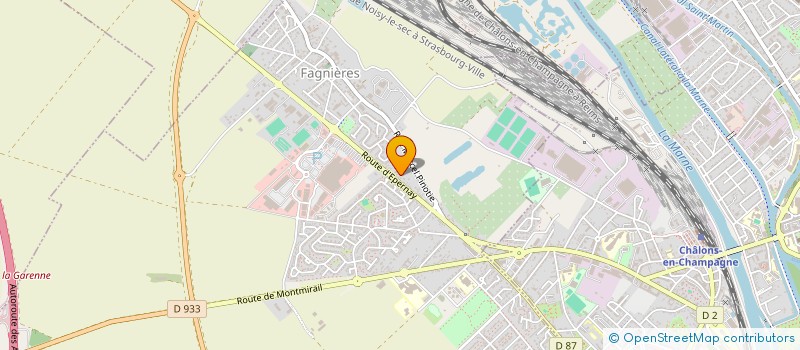 localisation de l'entreprise MONSIEUR CHRISTIAN NEMEC  FAGNIERES