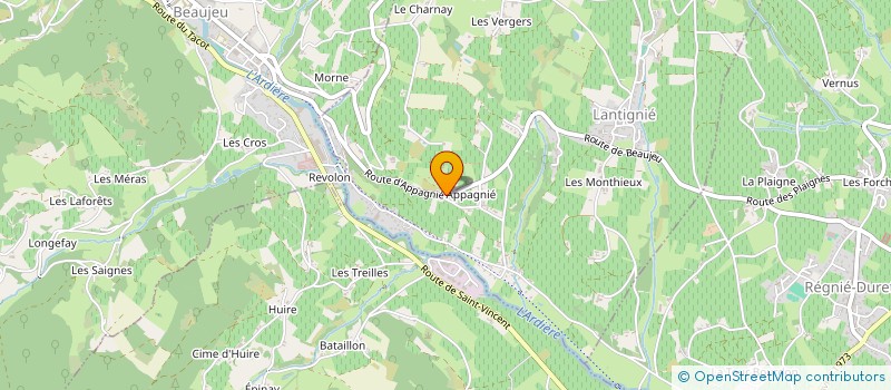 localisation de l'entreprise MONSIEUR CHRISTIAN NESME  LANTIGNIE