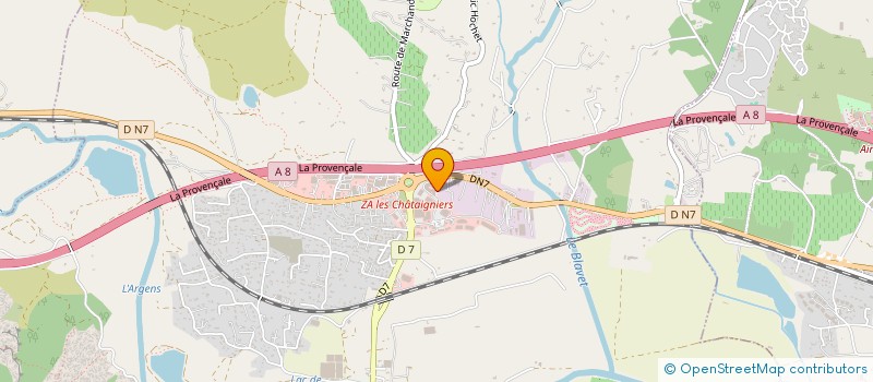 localisation de l'entreprise MONSIEUR CHRISTIAN NEU  ROQUEBRUNE-SUR-ARGENS