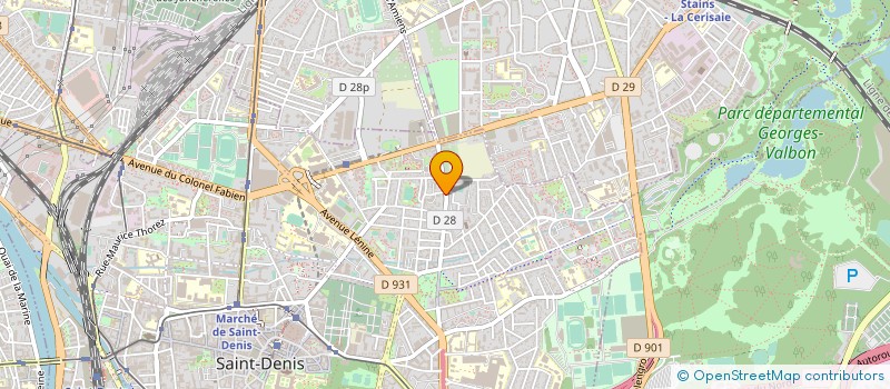 localisation de l'entreprise MONSIEUR CHRISTIAN NGASSA à SAINT-DENIS