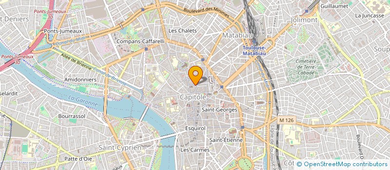 localisation de l'entreprise MONSIEUR CHRISTIAN NGUYEN  TOULOUSE