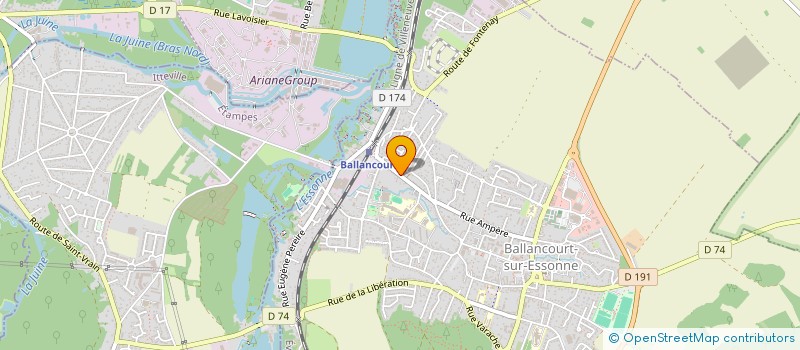 localisation de l'entreprise MONSIEUR CHRISTIAN NIBERT à BALLANCOURT-SUR-ESSONNE