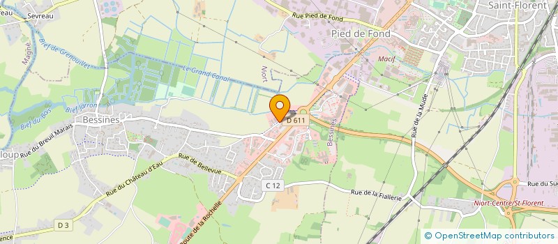 localisation de l'entreprise MONSIEUR CHRISTIAN NICOT  BESSINES