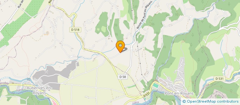 localisation de l'entreprise MONSIEUR CHRISTIAN NICOUD  SAINT-ANDRE-EN-ROYANS