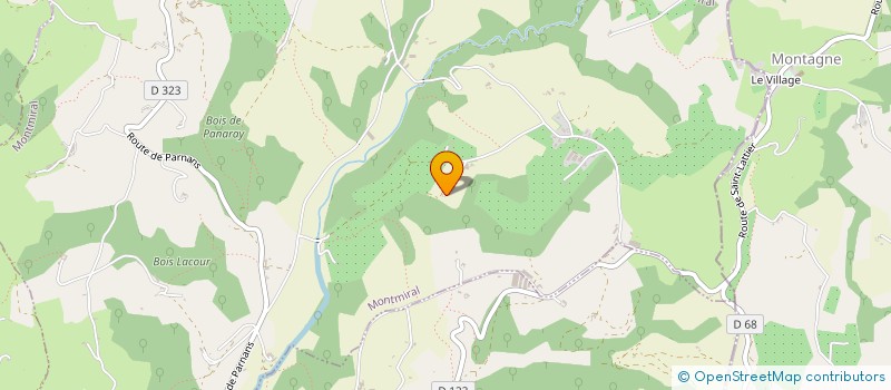 localisation de l'entreprise MONSIEUR CHRISTIAN NIER  MONTMIRAL