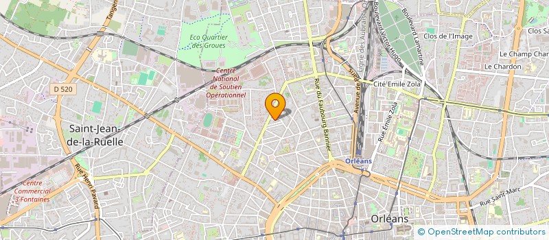 localisation de l'entreprise MONSIEUR CHRISTIAN NLATE à ORLEANS