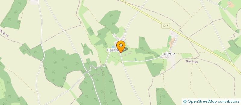 localisation de l'entreprise MONSIEUR CHRISTIAN NOEL  HAUTBOS