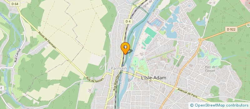 localisation de l'entreprise MONSIEUR CHRISTIAN NOEL  PARMAIN