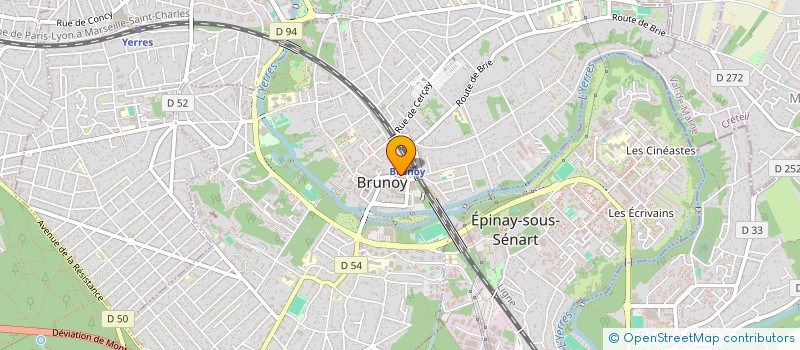 localisation de l'entreprise MONSIEUR CHRISTIAN NOIROT à BRUNOY