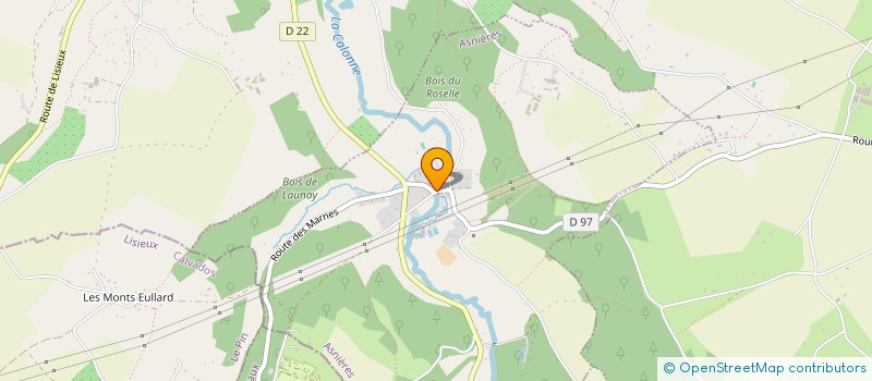 localisation de l'entreprise MONSIEUR CHRISTIAN NOIROT-NERIN  ASNIERES