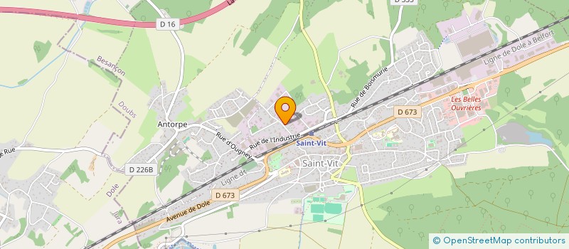 localisation de l'entreprise MONSIEUR CHRISTIAN NOTTET  SAINT-VIT