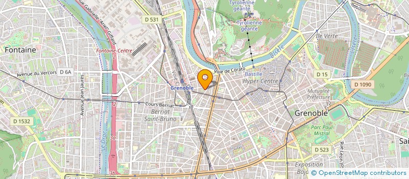 localisation de l'entreprise MONSIEUR CHRISTIAN NOVEL à GRENOBLE