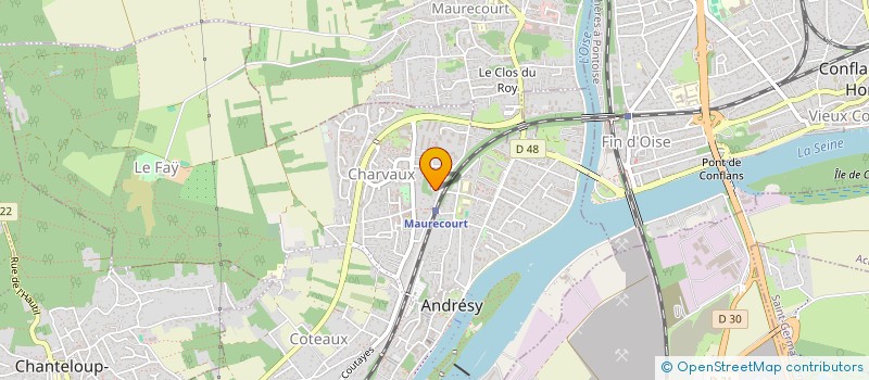 localisation de l'entreprise MONSIEUR CHRISTIAN NZUZI  ANDRESY