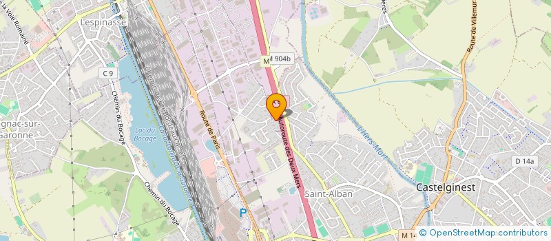 localisation de l'entreprise MONSIEUR CHRISTIAN OCHOVO  BRUGUIERES