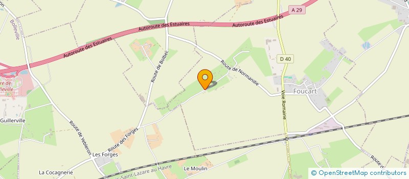 localisation de l'entreprise MONSIEUR CHRISTIAN ODIEVRE  FOUCART