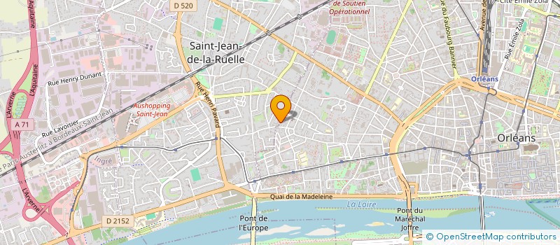 localisation de l'entreprise MONSIEUR CHRISTIAN OGELE  ORLEANS