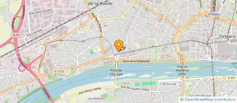 localisation de l'entreprise MONSIEUR CHRISTIAN OGELE à ORLEANS