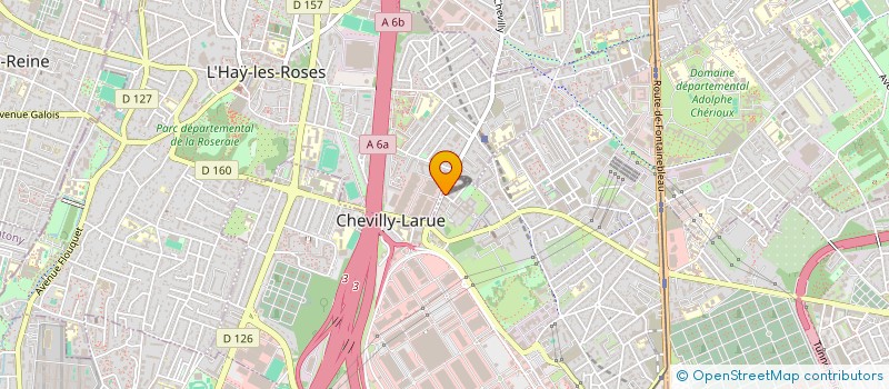 localisation de l'entreprise MONSIEUR CHRISTIAN OGOUSSAN  CHEVILLY-LARUE