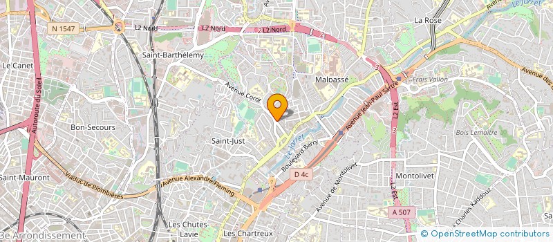 localisation de l'entreprise MONSIEUR CHRISTIAN OLIVERO à MARSEILLE