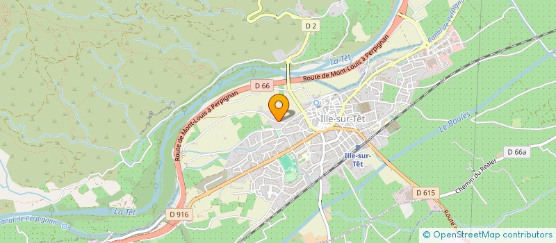 localisation de l'entreprise MONSIEUR CHRISTIAN OLSZOWY à ILLE-SUR-TET