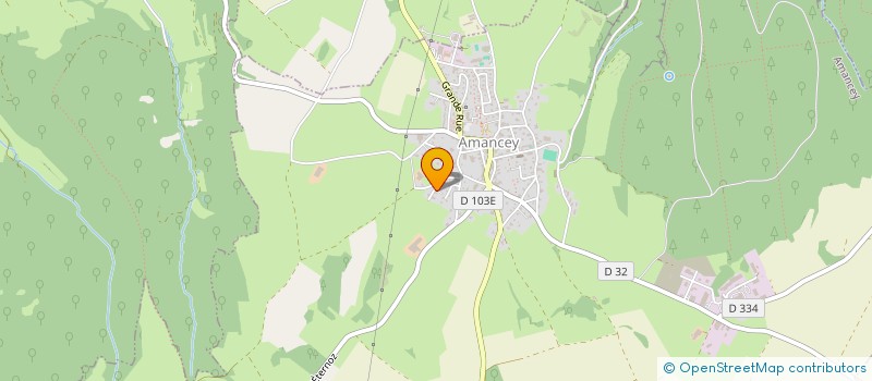 localisation de l'entreprise MONSIEUR CHRISTIAN ORDINAIRE  AMANCEY