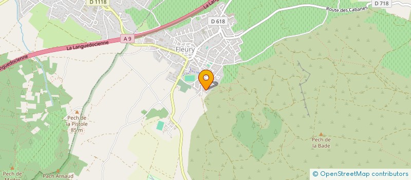 localisation de l'entreprise MONSIEUR CHRISTIAN ORTS  FLEURY