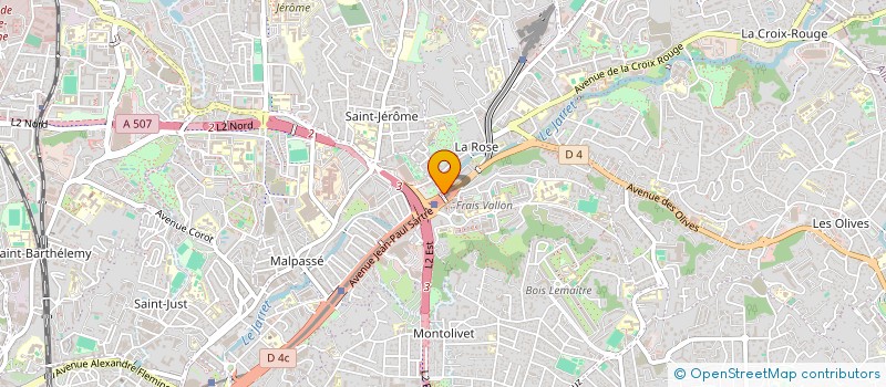 localisation de l'entreprise MONSIEUR CHRISTIAN ORTU à MARSEILLE