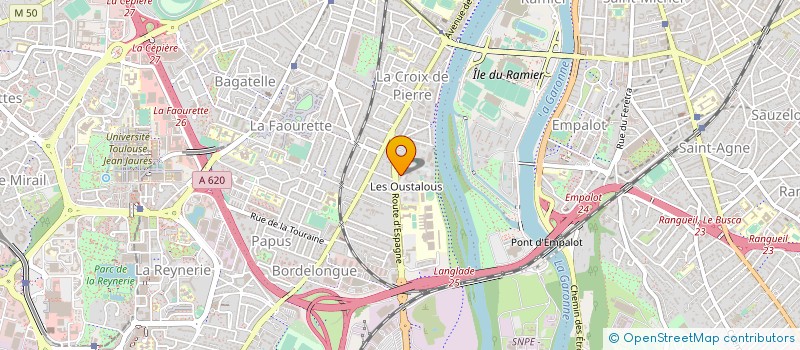 localisation de l'entreprise MONSIEUR CHRISTIAN OUMEHDI à TOULOUSE