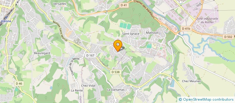 localisation de l'entreprise MONSIEUR CHRISTIAN OUVRIER à JARDIN