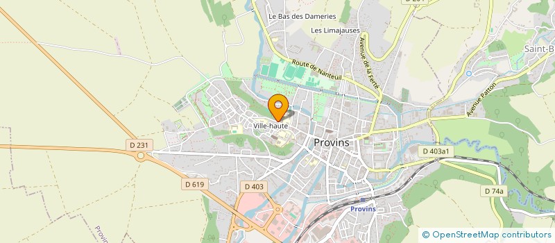 localisation de l'entreprise MONSIEUR CHRISTIAN OZEL  PROVINS