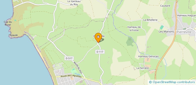 localisation de l'entreprise MONSIEUR CHRISTIAN PADET  SURTAINVILLE