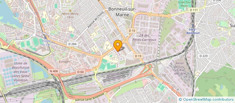 localisation de l'entreprise MONSIEUR CHRISTIAN PAGARD à BONNEUIL-SUR-MARNE