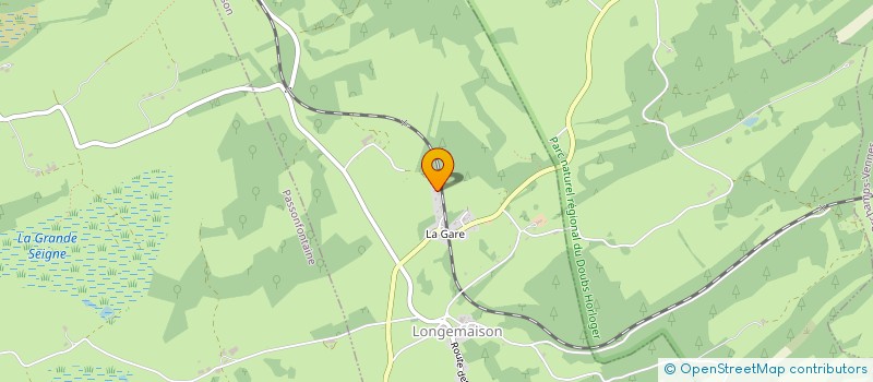 localisation de l'entreprise MONSIEUR CHRISTIAN PAGET  LONGEMAISON