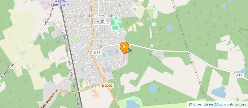localisation de l'entreprise MONSIEUR CHRISTIAN PAILLAT à LIGNY-LE-RIBAULT