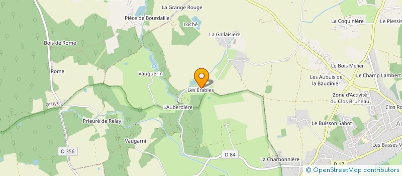 localisation de l'entreprise MONSIEUR CHRISTIAN PAINTOUX  ARTANNES-SUR-INDRE