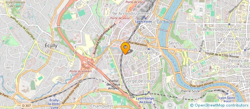 localisation de l'entreprise MONSIEUR CHRISTIAN PALMASI à LYON