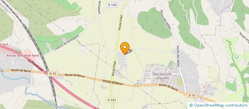 localisation de l'entreprise MONSIEUR CHRISTIAN PANAIVA  EGUILLES